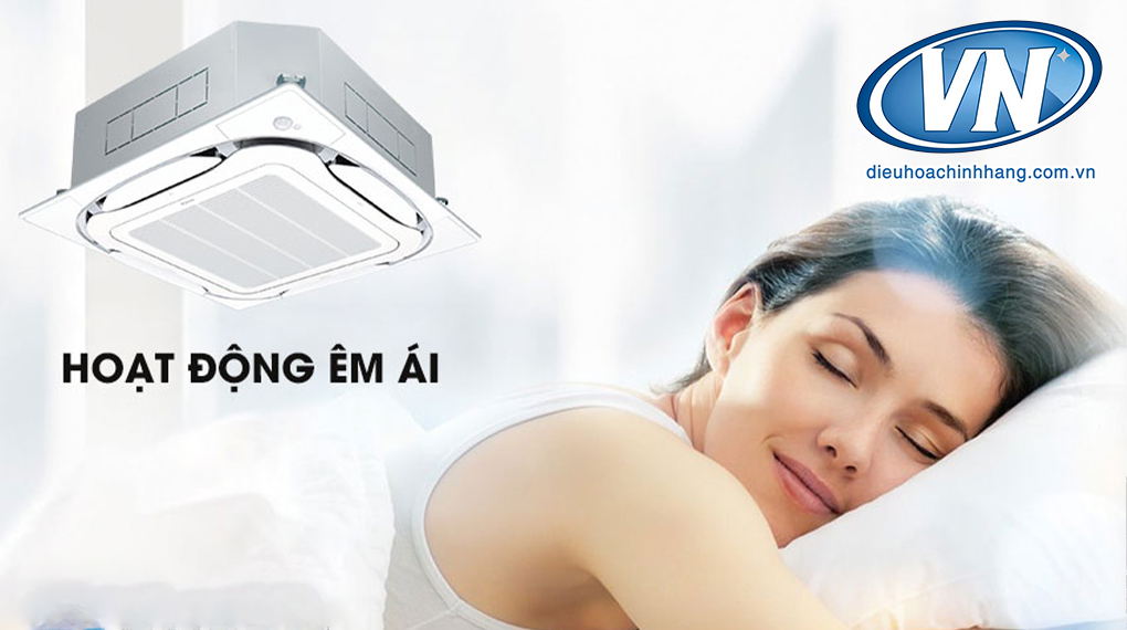 điều hòa âm trần daikin hoạt động êm ái