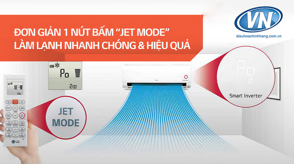 Chế độ Jet Mode LG