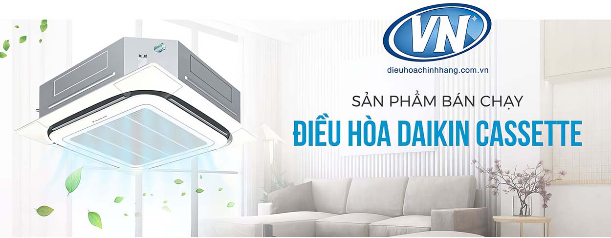 Điều hòa âm trần Daikin là sản phẩm được lựa chọn nhiều