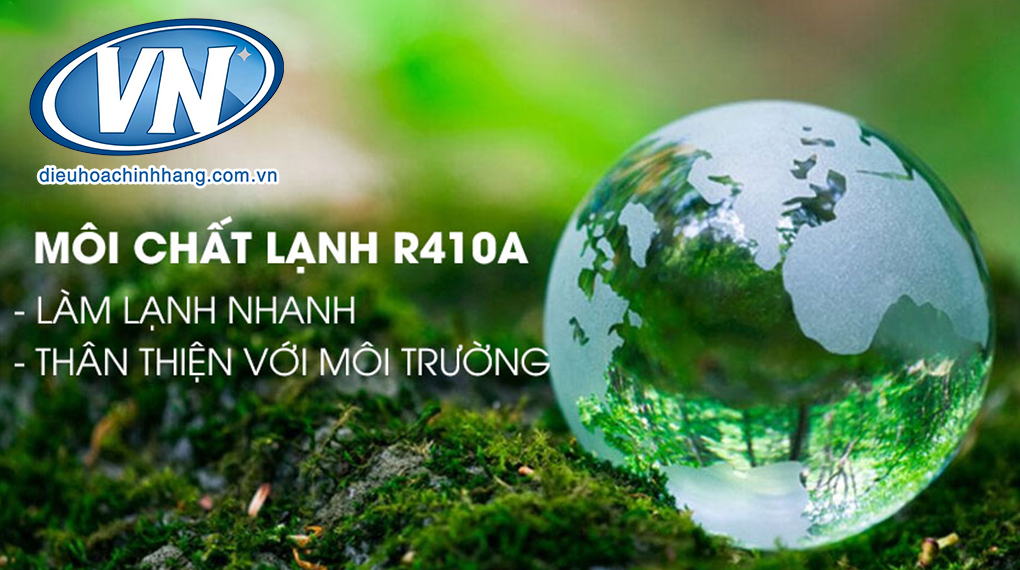 Gas R10a thân thiện môi trường