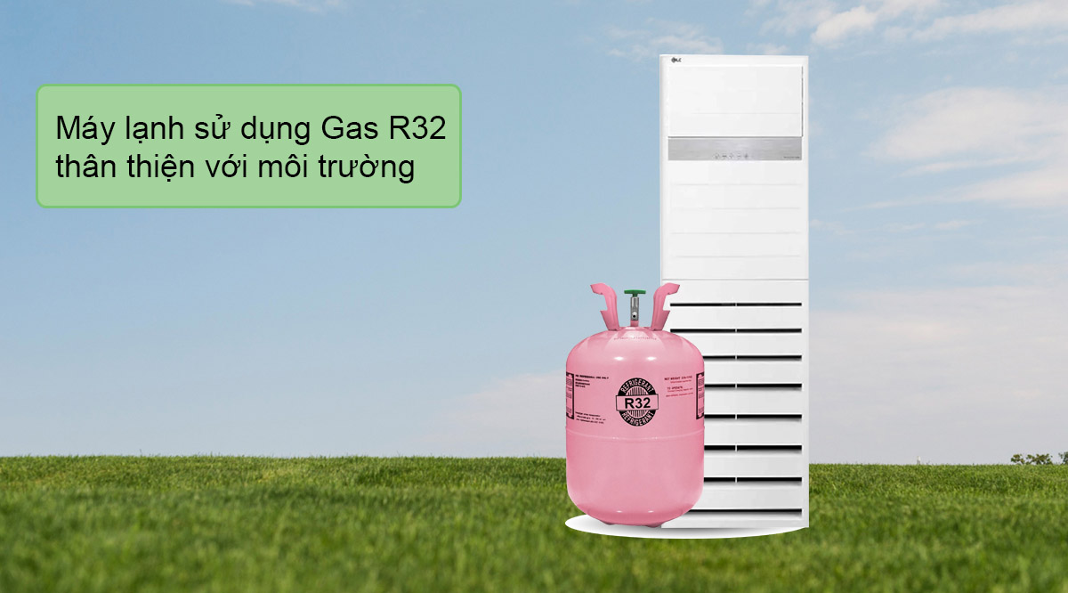 Sử dụng Gas R32 để không tác động đến tầng ozon