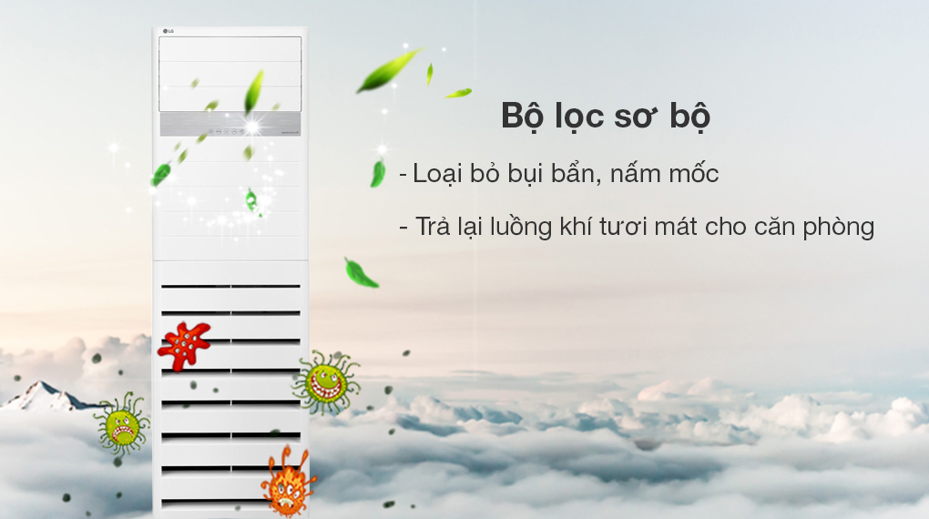 Bộ lọc sơ bộ tuổi thọ cao bảo vệ sức khỏe hô hấp cả gia đình bạn