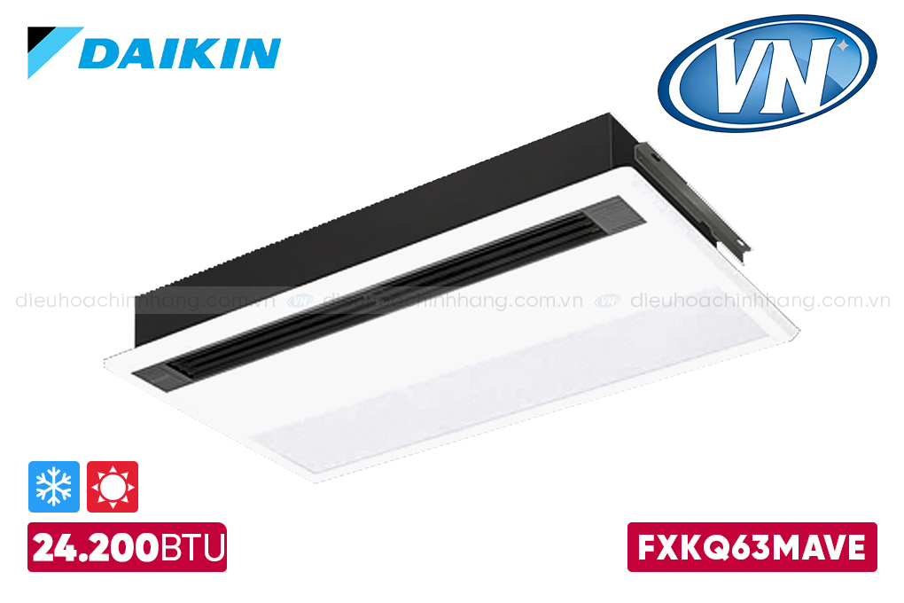 Dàn Lạnh VRV Daikin Cassette Âm Trần 2 Chiều FXKQ63MAVE