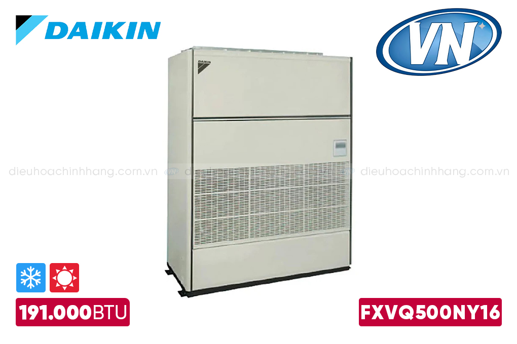 Dàn lạnh VRV Daikin loại tủ đứng đặt sàn FXVQ500NY16 (nối ống gió)