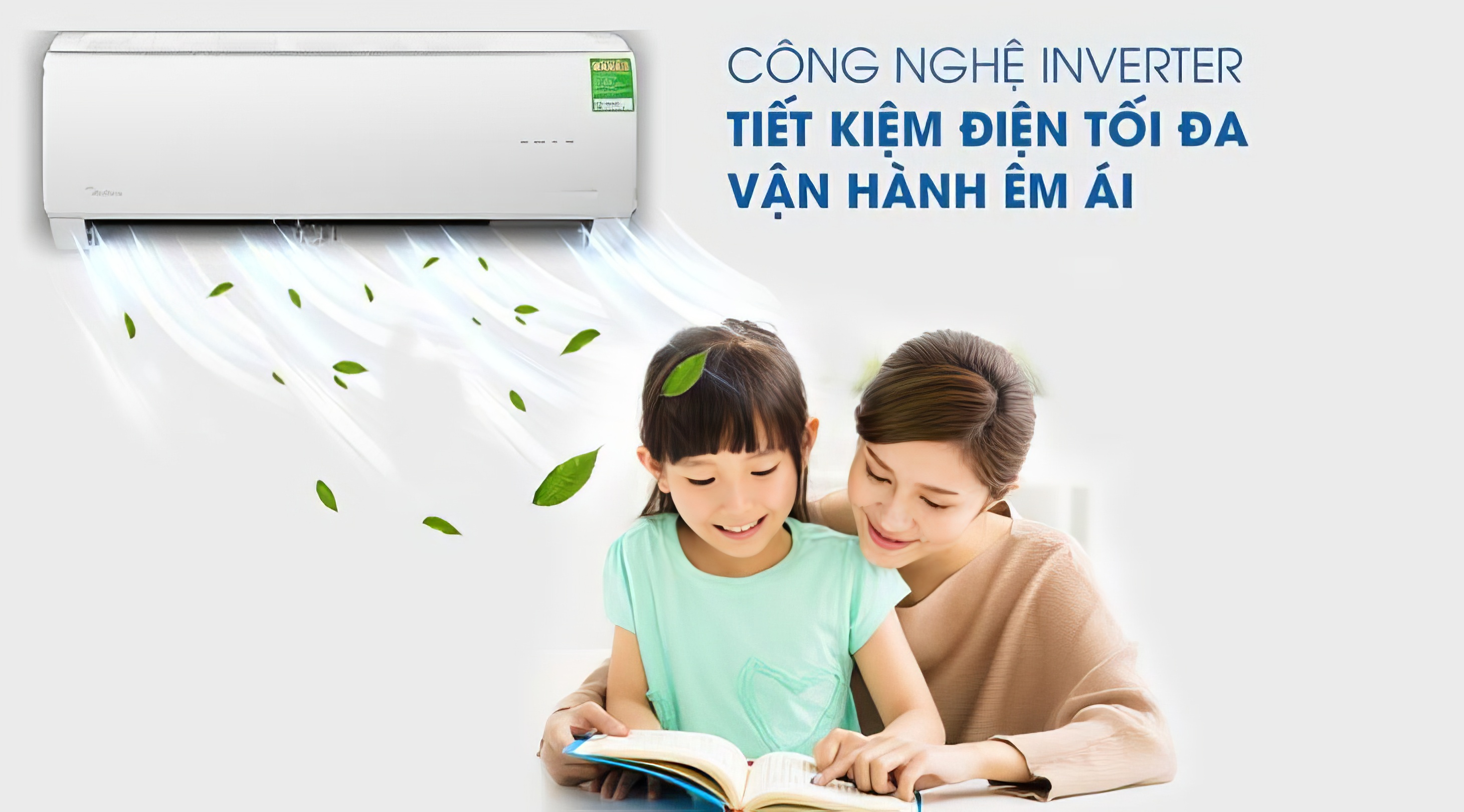 Tiết kiệm điện vượt trội với công nghệ inverter